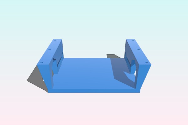 Car DVD Player or Stereo Holder for RV | 3d print model