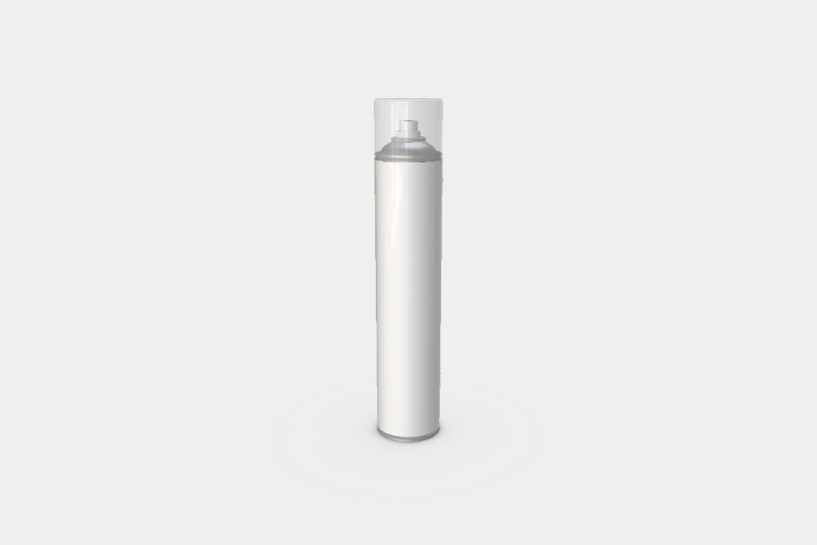 White Sunscreen Bottle Mockup