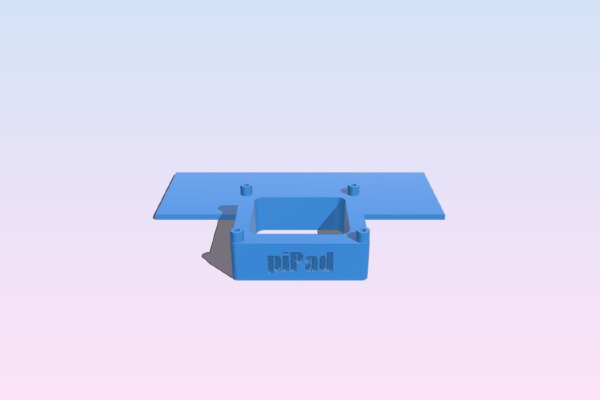piPad - Raspberry Pi Prototyping Board | 3d print model