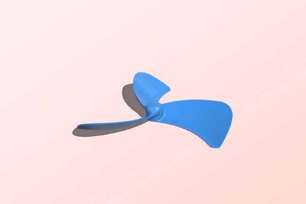 Small fan blade | 3d print model