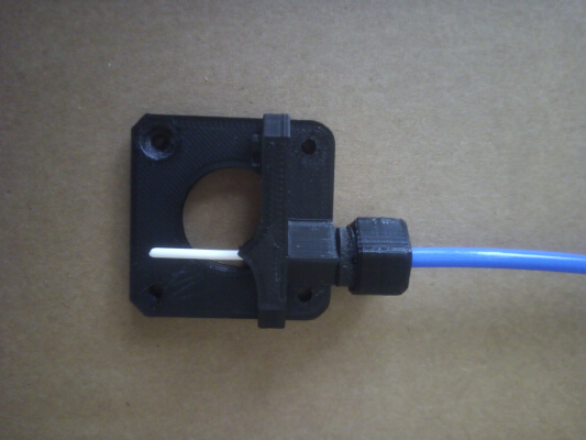 extruder flex filament _ tapered thead coupling mashup | 3d print model