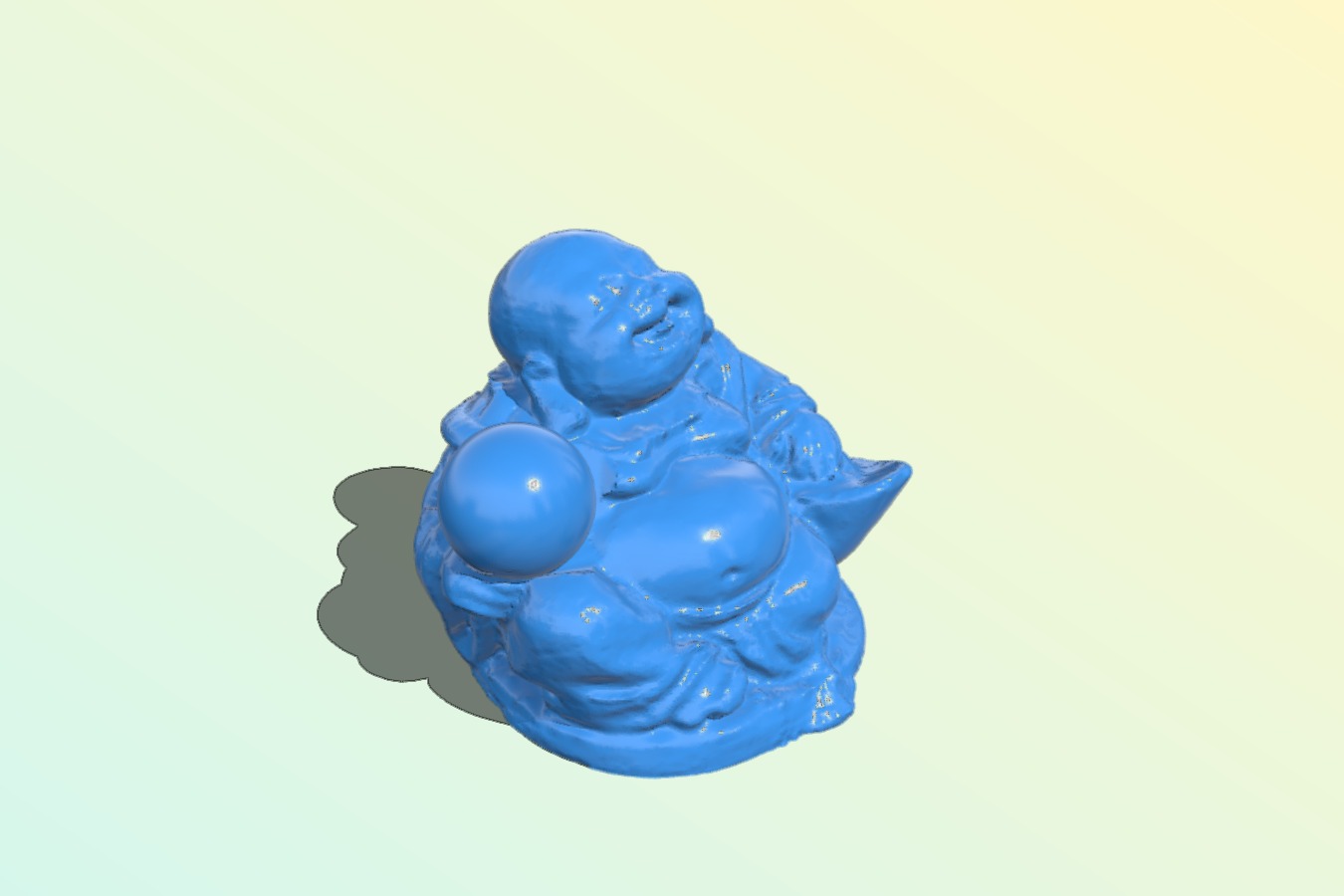 Glad Buddha
