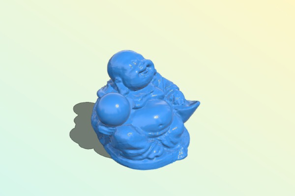 Glad Buddha | 3d print model