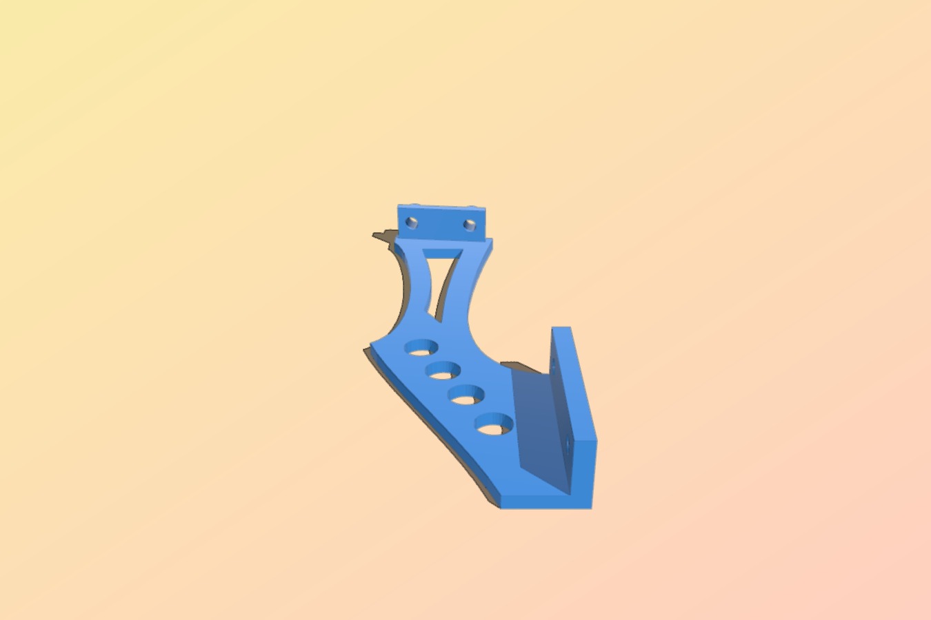GT Wing Style Spoiler Support for 1:10 Drift Car