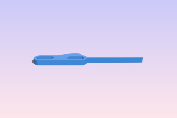 10mm Sandpaper Jig | 3d print model