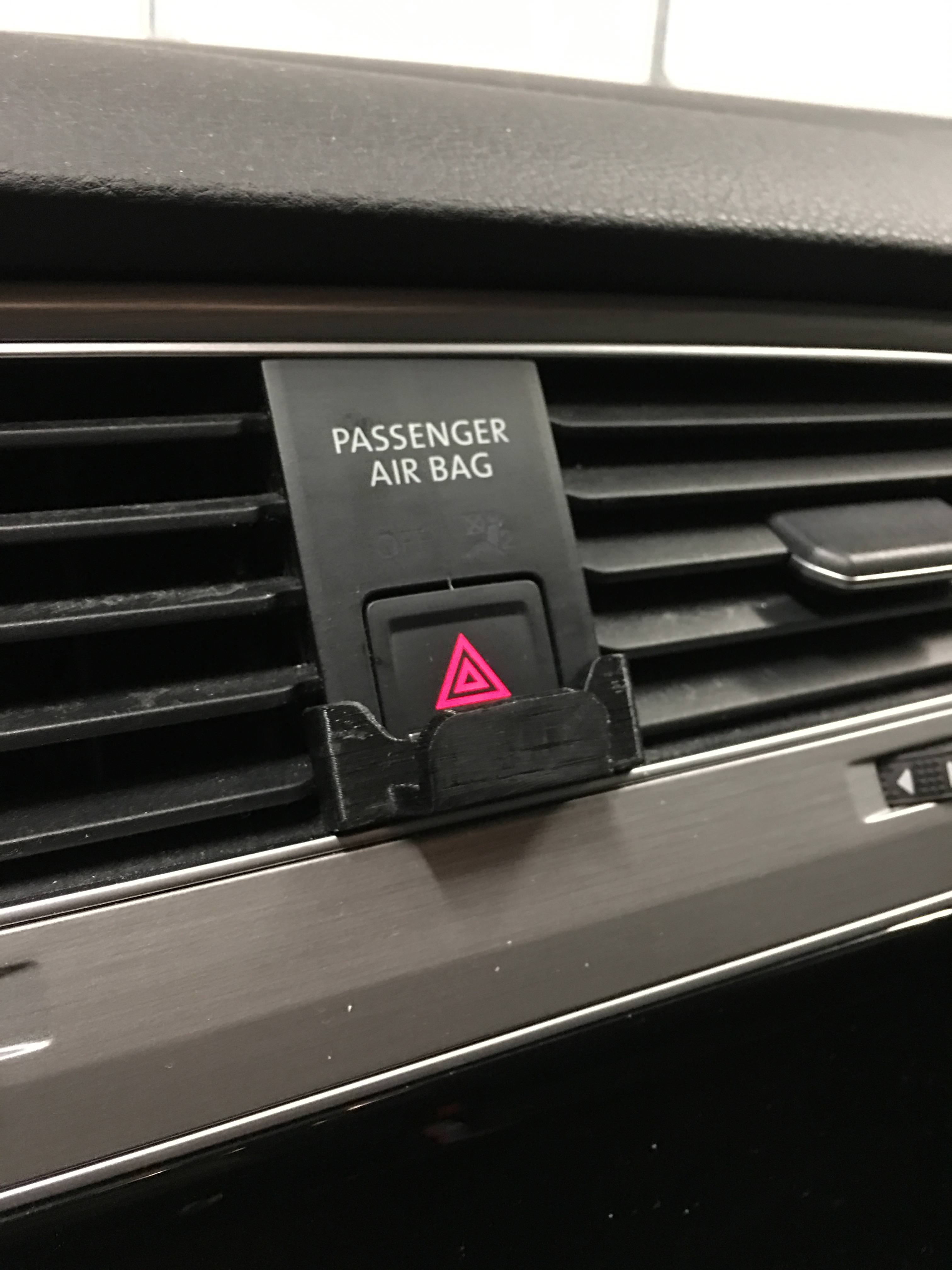 Universal phone holder with VW golf mount
