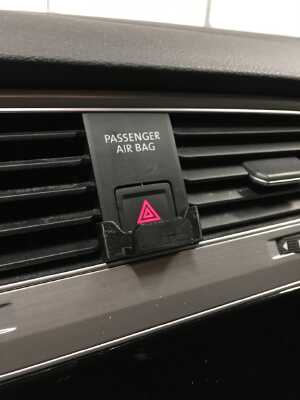 Universal phone holder with VW golf mount | 3d print model