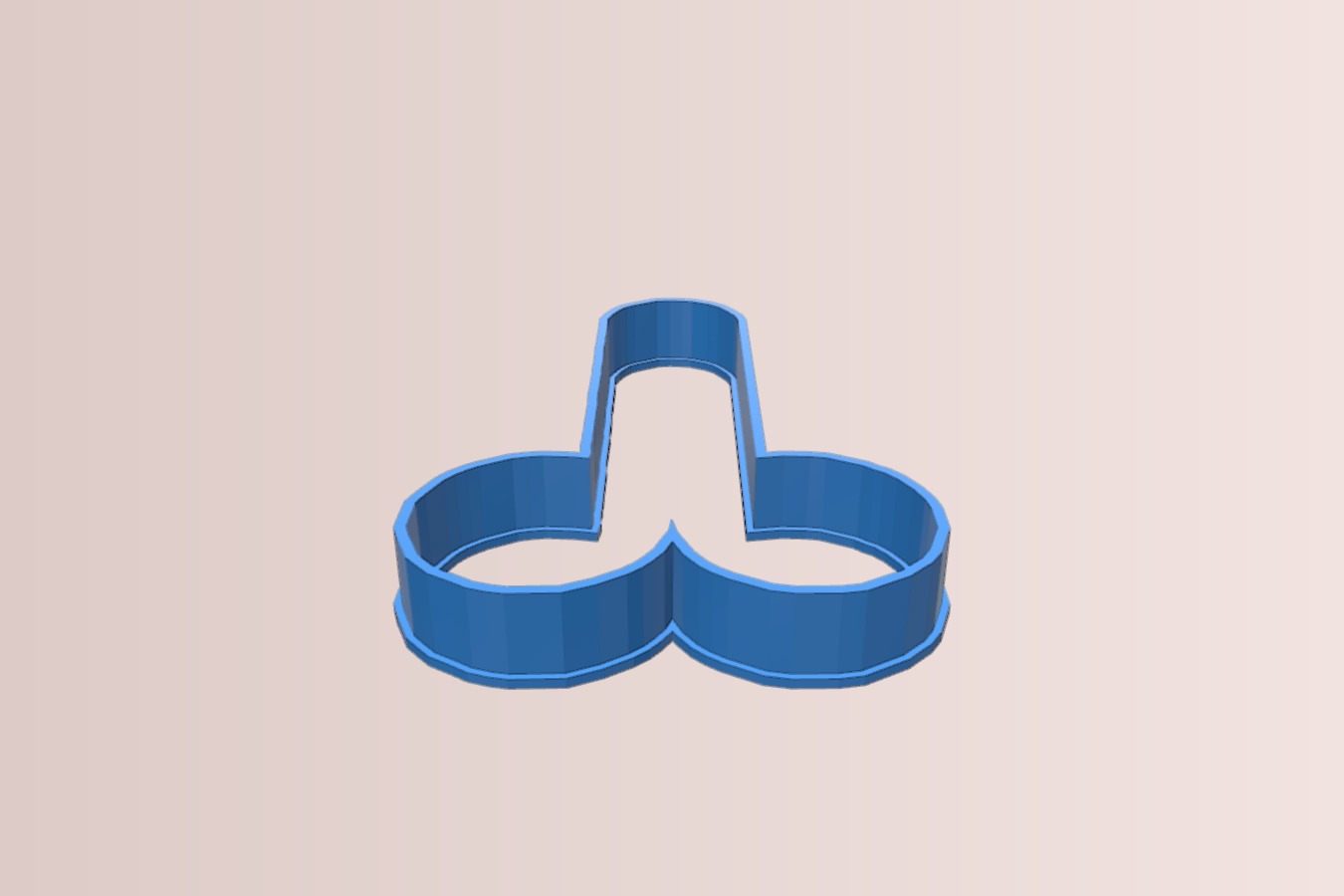 Scissors cookie cutter