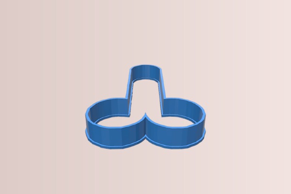 Scissors cookie cutter | 3d print model
