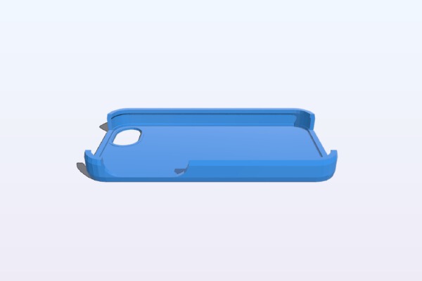 blank Iphone 4 case | 3d print model
