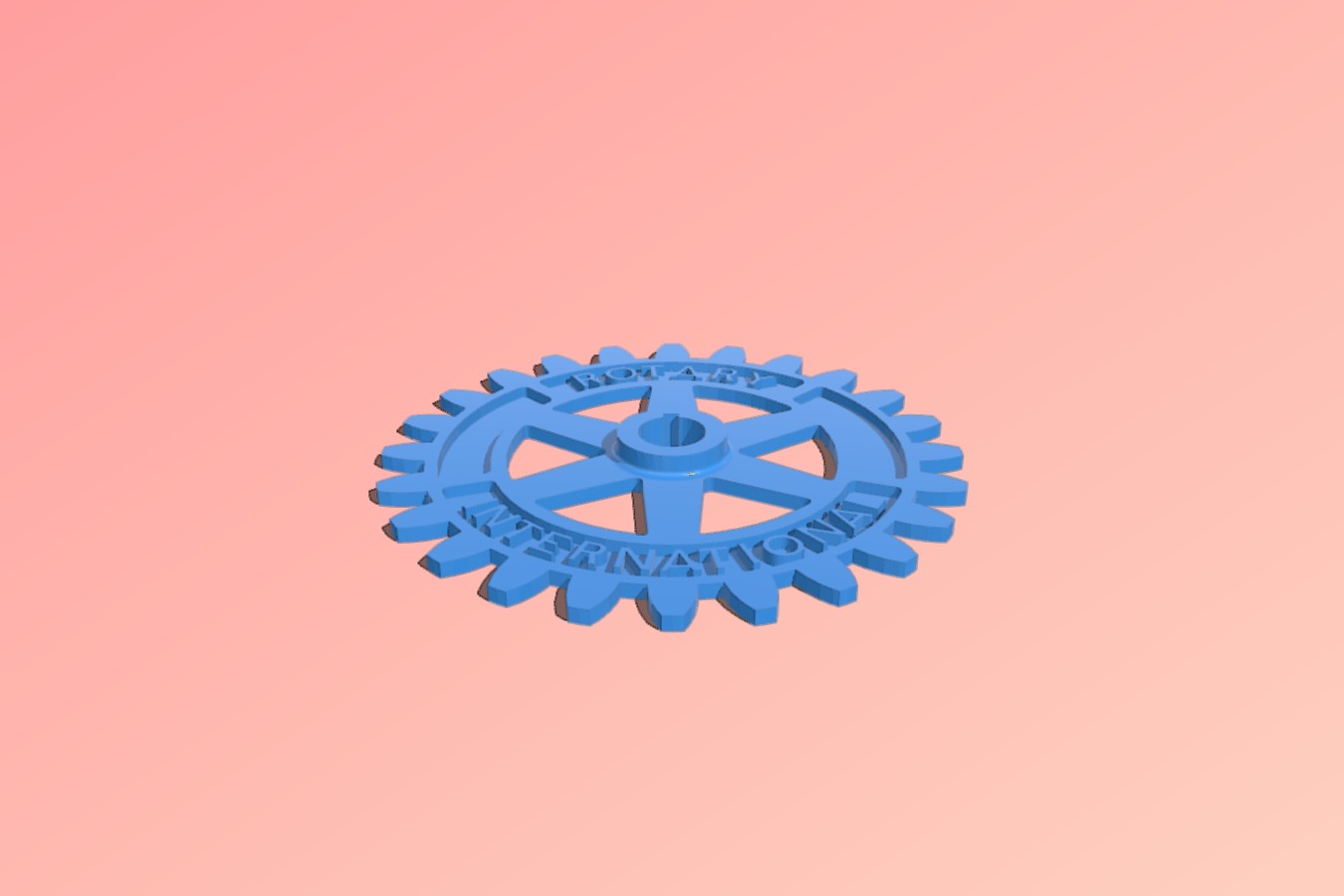 Symbol for Rotary International
