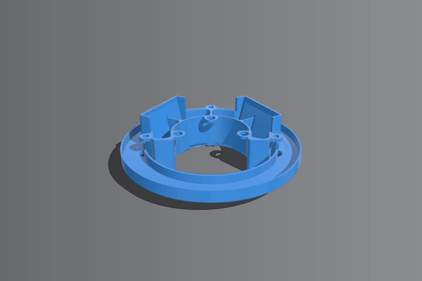 Predator fan duct and led ring