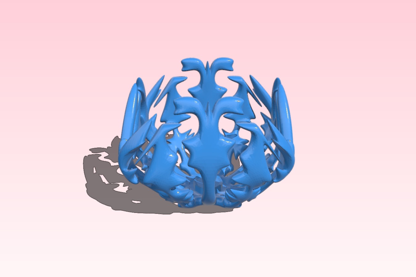 Snowflake candle holder