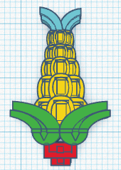 Corn Meeple Resource Token Currency