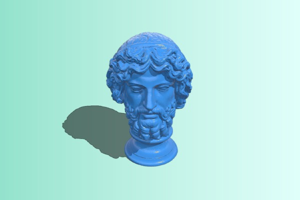 Bearded Diety, Zeus | 3d print model