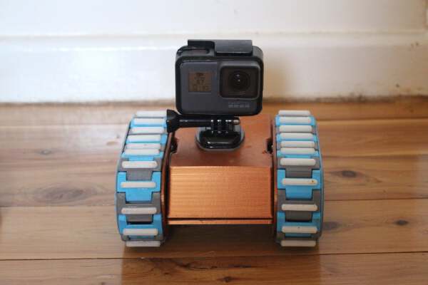Pluto V2.0 - A Fully 3D Printed ATV Rover Remixed From nahueltaibo's Rover Tracks v2 Design | 3d print model