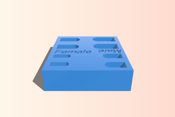 XT30 and XT60 soldering jig V2 | 3d print model