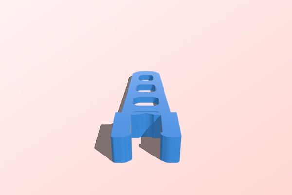 Clip on Landing Gear for Multirotors. | 3d print model