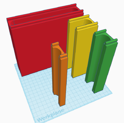 Portable AC Window Slide Box | 3d print model