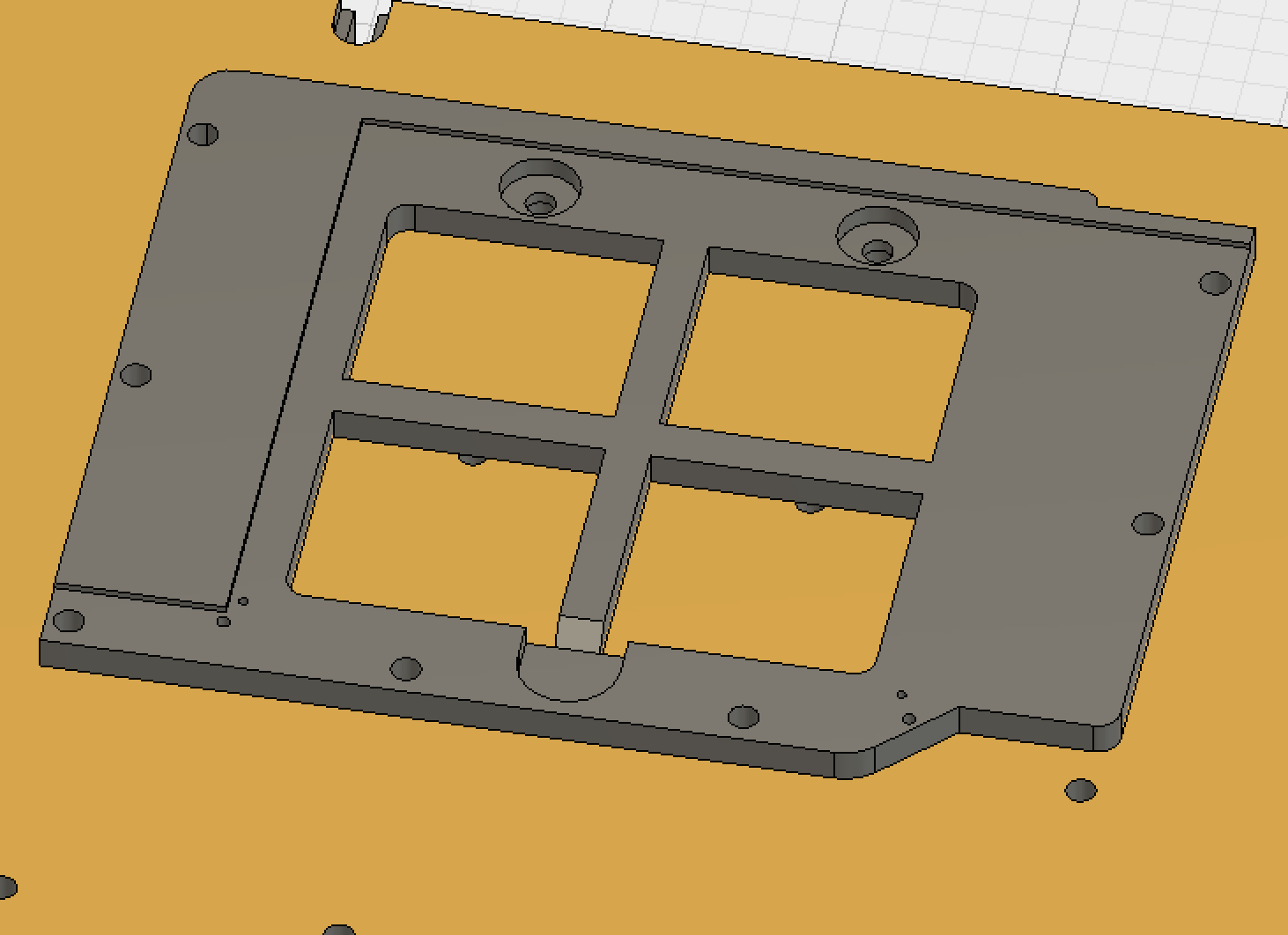 XCarve CNC PCB Holder_Base (V2)