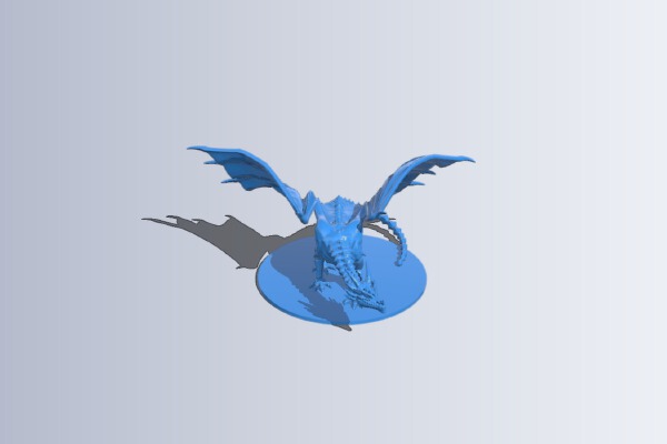 Undead Dragon | 3d print model