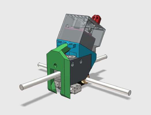 E3D on Vertex K8400 (Rev 2) | 3d print model