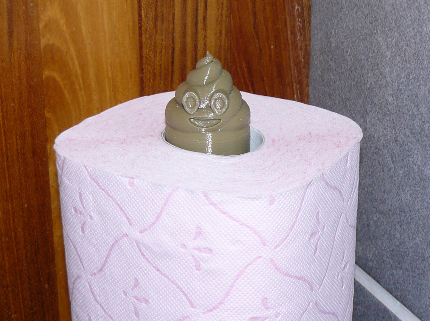 Toilet roll stand