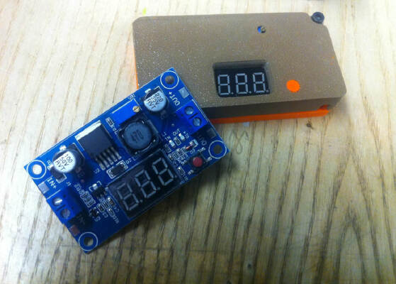 DC-DC LM2596 Enclosure with features | 3d print model