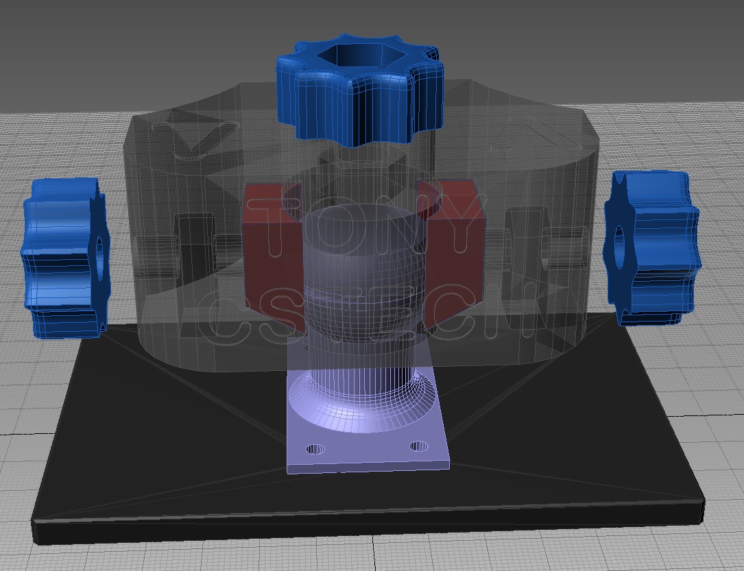 Wanhao D7 Bed leveling 1.0