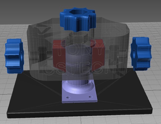 Wanhao D7 Bed leveling 1.0 | 3d print model
