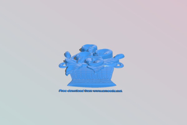 Flower painting | 3d print model