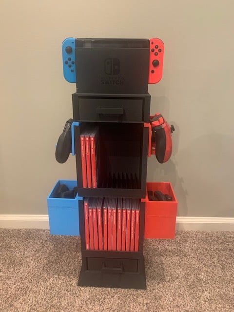 Modular Nintendo Switch Tower.