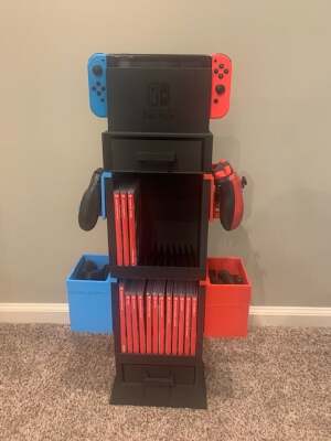 Modular Nintendo Switch Tower. | 3d print model