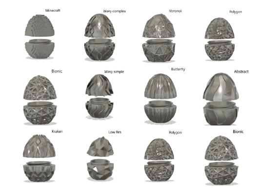 Easter Eggs | 3d print model