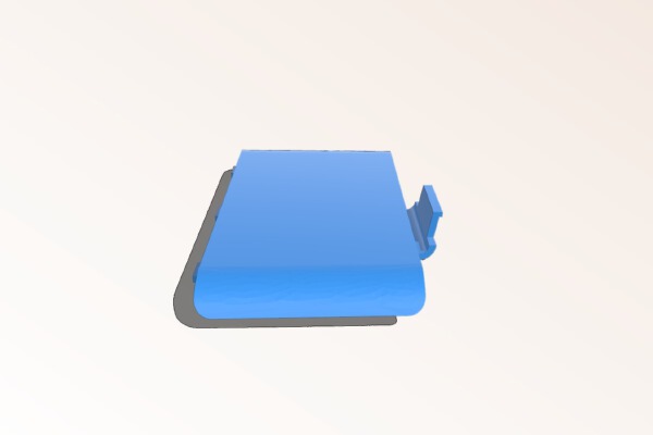 Zoom H5 battery cover | 3d print model