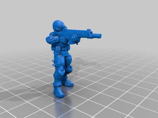 Overwatch Talon Troop Miniatures | 3d print model