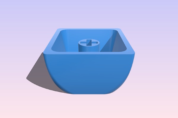 xda_np style keycap | 3d print model