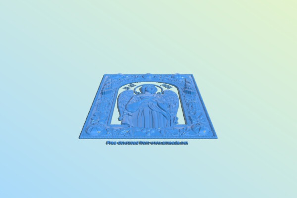 Icon of angel | 3d print model