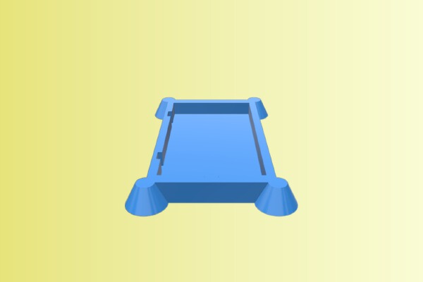 Small bread board base | 3d print model