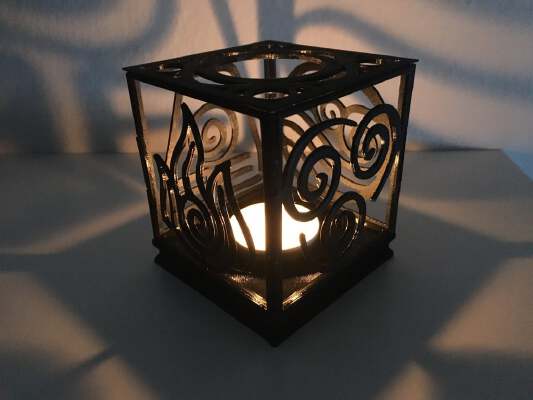 Tealight Holder - Avatar - Elements | 3d print model