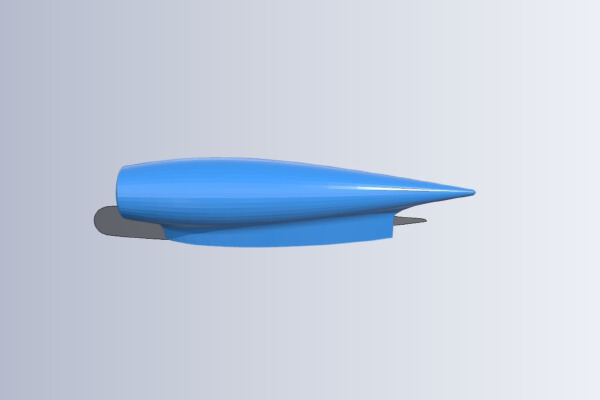 Do-335 Front Air intake - For Lanyu model, about 1_14.68 scale | 3d print model
