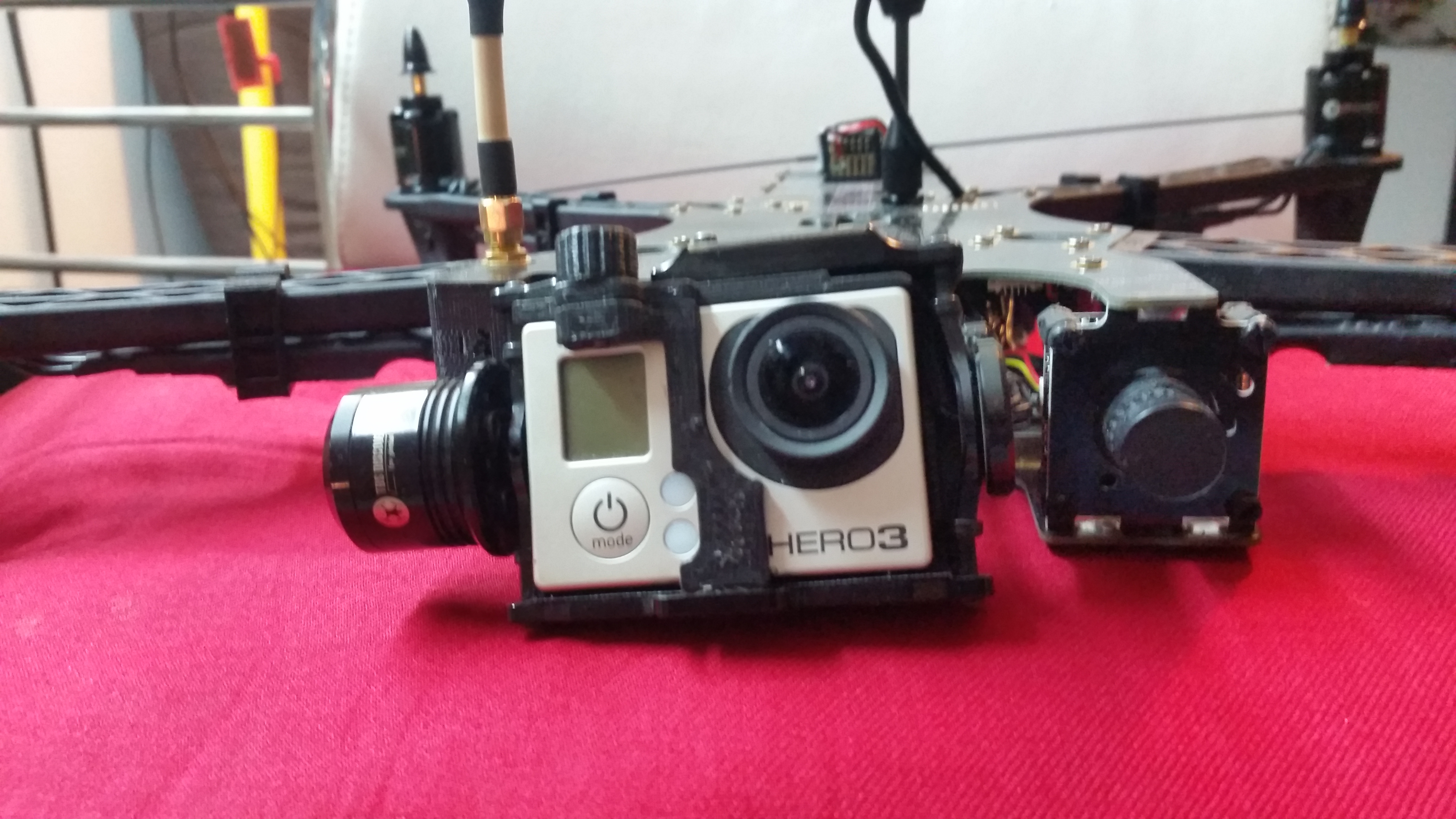 Adaptateur Gopro 3 sur Tbs Pro
