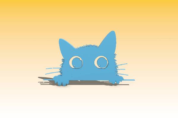 3dpea.com cat glb | 3d print model