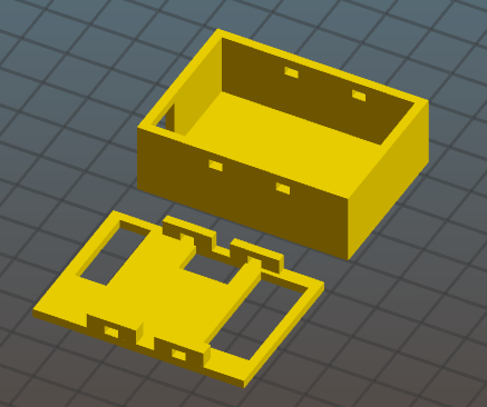 Box for orange rx 433mhz