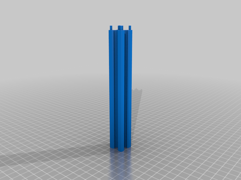 Profilati estrusi in alluminio 20mm x 20mm V-SLOT modulari