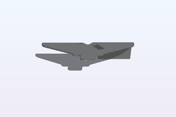 Arrma 4x4_BLX steering crank cover | 3d print model