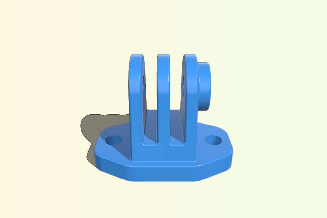 Gopro camera screw mount