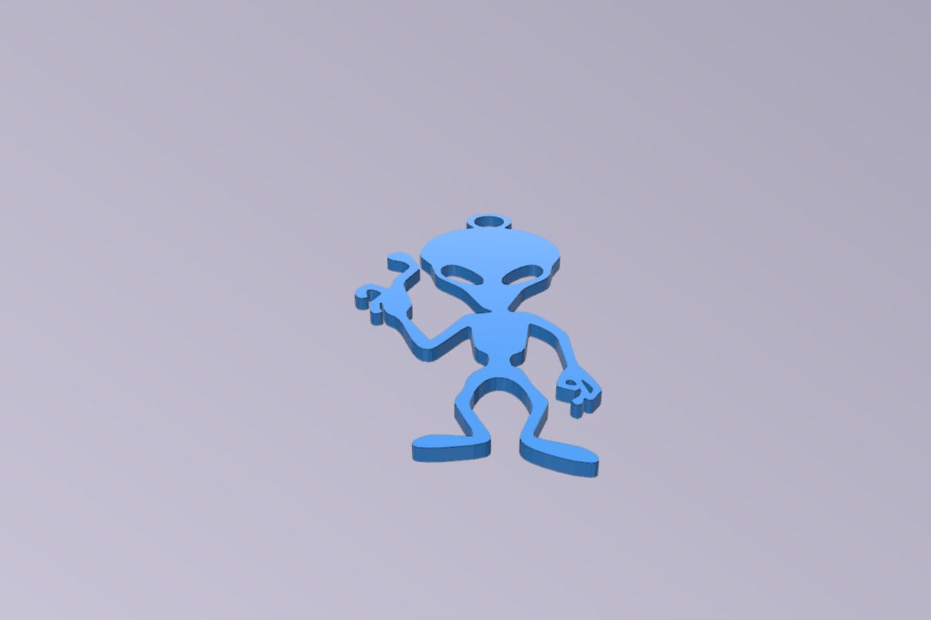 Alien pendant