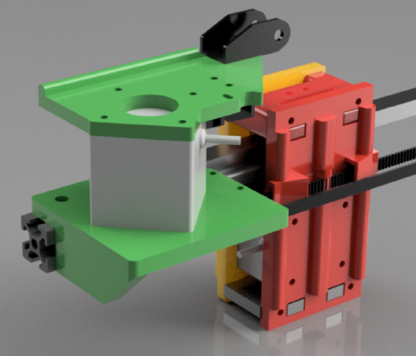 FT5 X-Stepper support (FT8 & FT9) | 3d print model