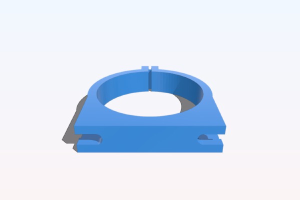 K40 Laser tube Mount | 3d print model